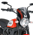 DUCATI SCRAMBLER 800 ICON DARK [2025] – RetroVision Windschild Visier – Schwarz-20