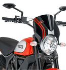 DUCATI SCRAMBLER 800 ICON DARK [2025] – RetroVision Windschild Visier – Schwarz-2