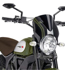 DUCATI SCRAMBLER 800 ICON DARK [2025] – RetroVision Windschild Visier – Schwarz-1