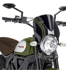 DUCATI SCRAMBLER 800 ICON DARK [2025] – RetroVision Windschild Visier – Schwarz-8