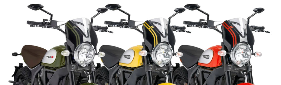 DUCATI SCRAMBLER 800 ICON DARK [2025] – Visiera parabrezza RetroVision