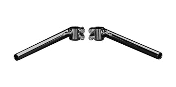 Danding Ø 22 (7/8 ") - Fum de guidon avec une pince -wide Ø 28 mm, noir