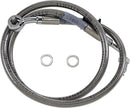 harley-davidson street bob [DRAG SPECIALTIES] – Verlängerte Edelstahl-Bremsleitung-2