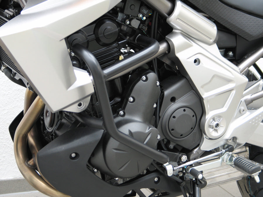 Kawasaki Versys [2010-2014] - barre de protection moteur, stable, noir