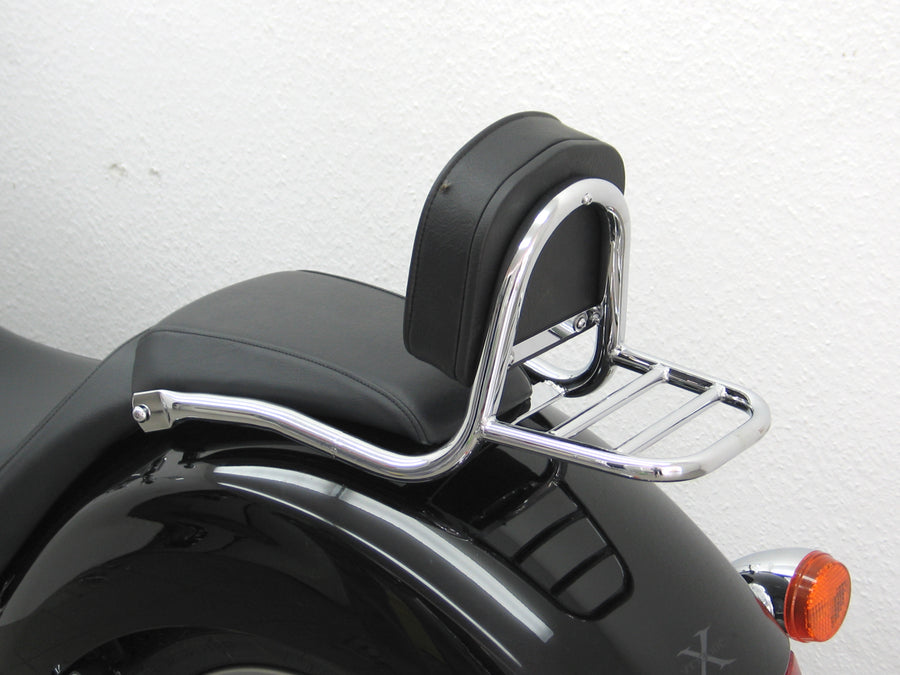 Honda VT 1300 CX (Fury) [2010-2012] - Bar sissy en tuyau avec oreillers et porte-bagages