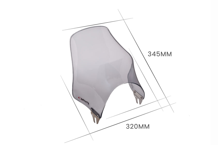 KAWASAKI W 230 [2025] – Parabrezza carenato nudo – nero
