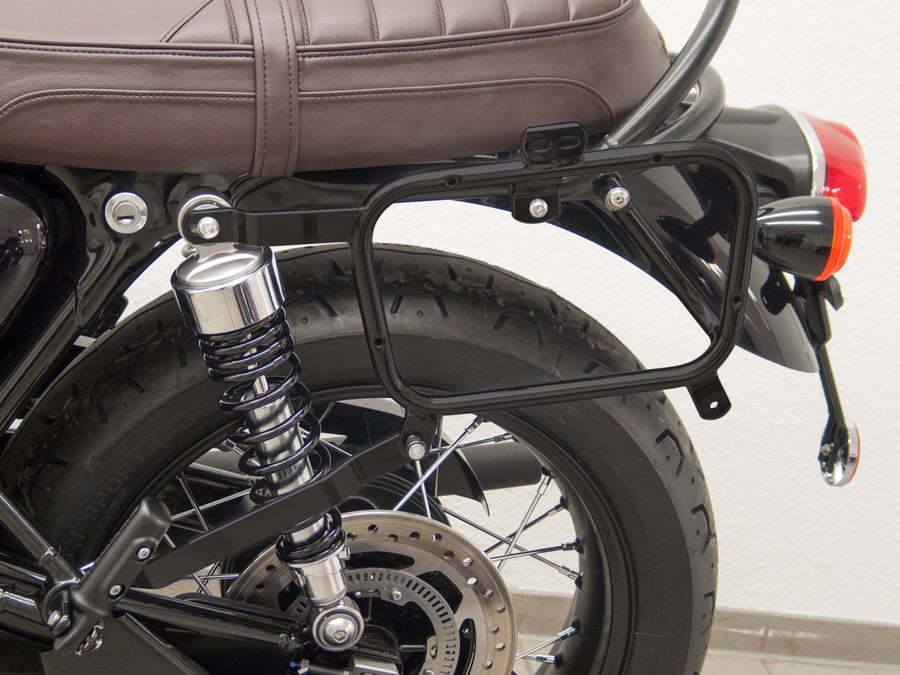 Triumph Bonneville T 120 [2016-2020] - Caso laterale per Givi/Kappa (Monokey), nero