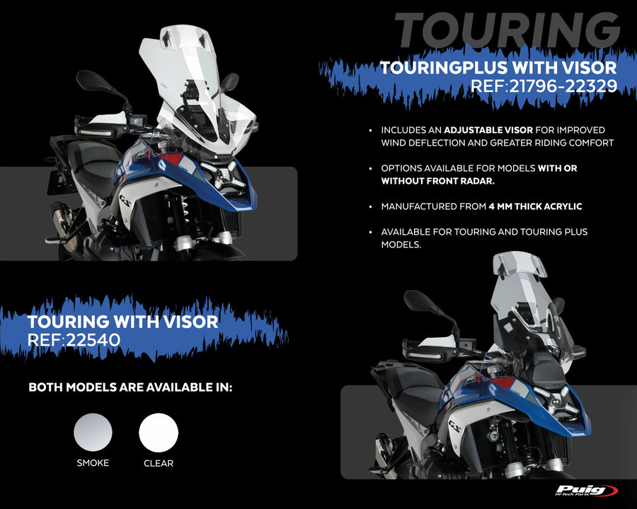 BMW R 1300 GS TROPHY [2025] – touring screen – tinted