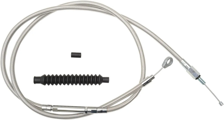 Harley-Davidson Road Glide ST [LA CHOPPERS] - Stainless Steel Covered Clutch Cable