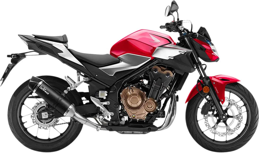 honda cb 500 hornet [LEOVINCE] – Silenziatore posteriore in carbonio LV One Evo