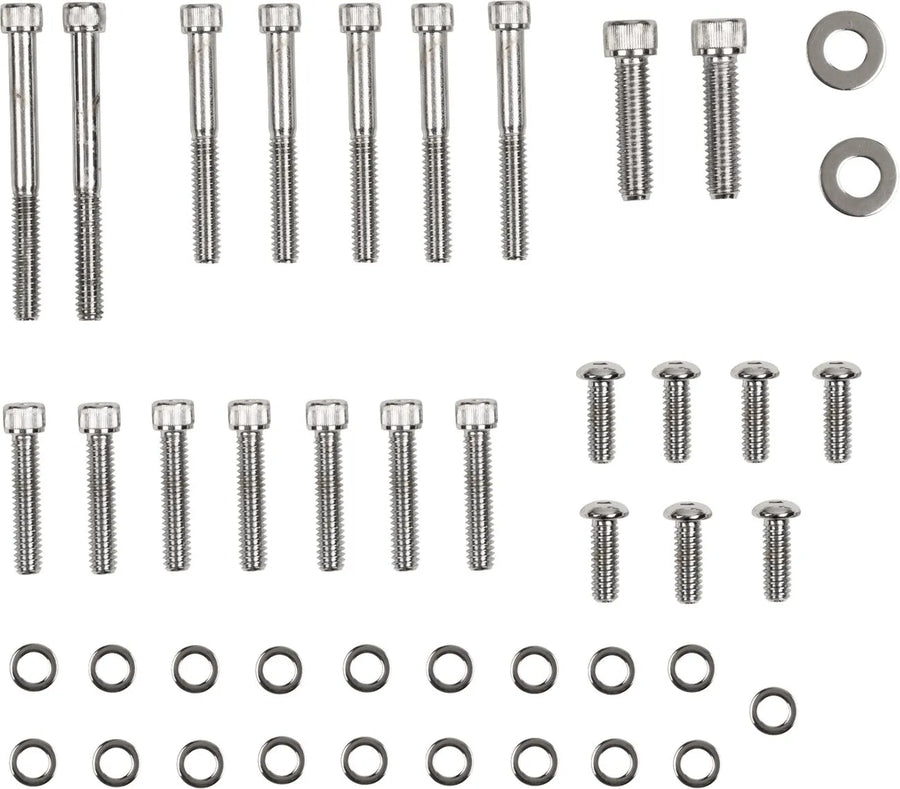 Harley Davidson Fxsts [DRAG SPECIALTIES] - Kit bulloni coperchio interno ed esterno primaria/Derby/Ispezione