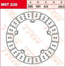 Bmw R 1200 C Independent ABS (0405) [2005] - Bremsscheibe Fest Rund – Bild 7