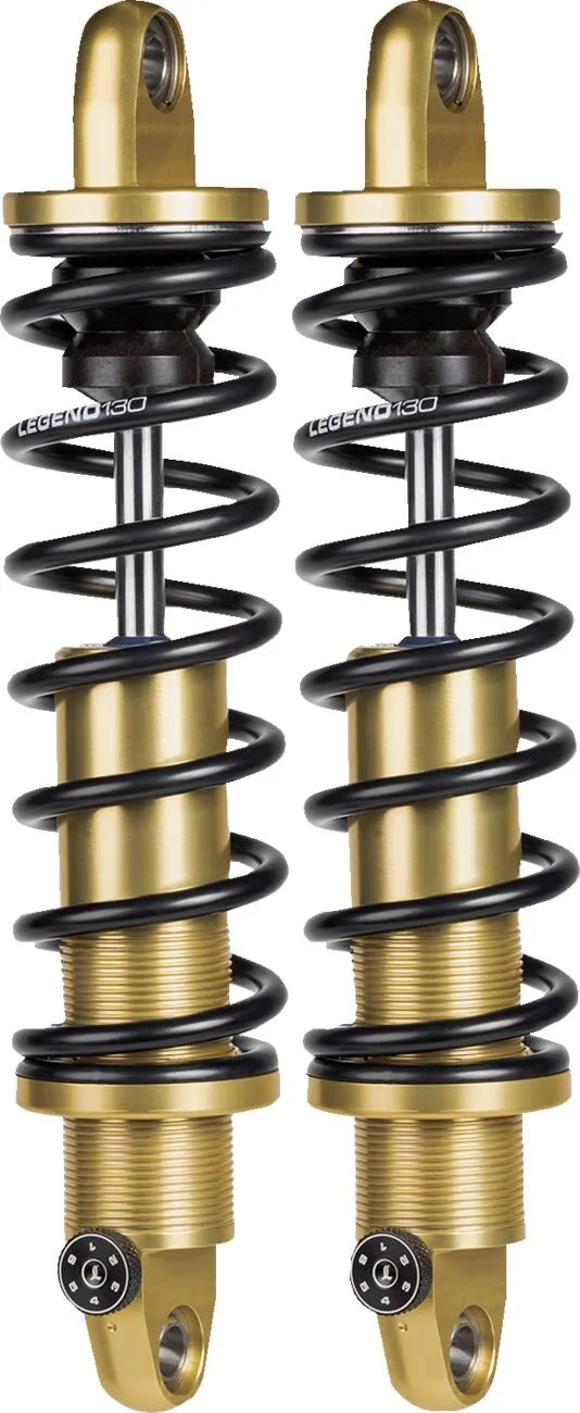 Harley-Davidson FLTRXL 1923 Road Glide Limited 117 [2026] - REVO-A Adjustable FL shock absorber - Surface: Anodized, Gold - Item no. 1310-1741 – Image 1