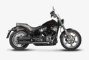 harley-davidson street bob [ZARD] – Overlapped Slip-Ons Schalldämpfer für HD-SOFTAIL M8-7