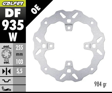 Triumph Trident 660 [2024-2026, 2025-2026] - BREMSSCHEIBE FIXED WAVE – Bild 1
