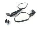 Rétroviseur universel DIEGO [article en stock] - Adaptateur ABS noir 2x M8-R certifié E-2
