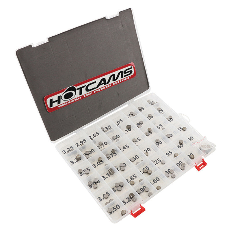 Kawasaki Er 6 F [HOT CAMS] - disques de valve Ø7,48x1,20 à Ø7,48x3,50mm - (3x chaque taille)