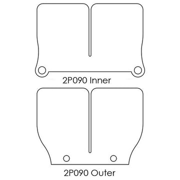 Yamaha Wr 125 [V-FORCE] - ERSATZPLÄTTCHEN FÜR MEMBRANBLOCK V-FORCE2