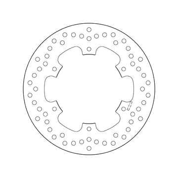 Yamaha Tdr 125 [BREMBO] - Disco freno rigido tondo Serie Oro