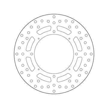 Honda Xl 125 [BREMBO] - Series Oro round rigid brake disc