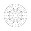 Bmw K 1100 Lt 100 [BREMBO] - Serie Oro rund starr Bremsscheibe-2