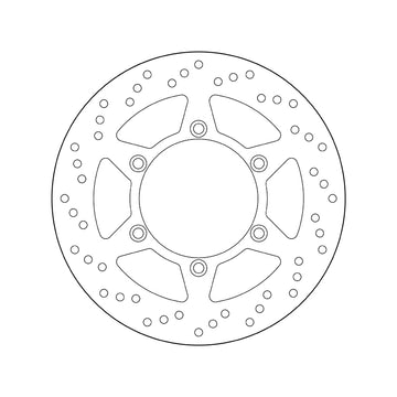 Suzuki Dr 750 [BREMBO] - Disco freno tondo rigido serie Oro