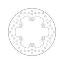 Yamaha Rd 500 [BREMBO] - Series Oro round rigid brake disc