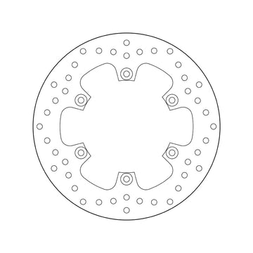 Yamaha Fzr 1000 Exup [BREMBO] - Disco freno tondo rigido serie Oro