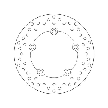 Honda Nc 700 [BREMBO] - Disque de frein rigide rond Série Oro - 0