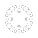 Ducati Hypermotard 950 [BREMBO] - Disque de frein rigide rond Série Oro-2
