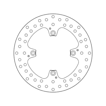 Ducati Hyperstrada 821 [BREMBO] - Serie Oro rund starr Bremsscheibe - 0