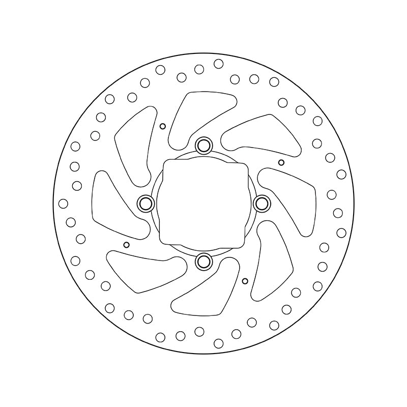 Ducati Diavel 1200 [BREMBO] - Disque de frein rigide rond Série Oro
