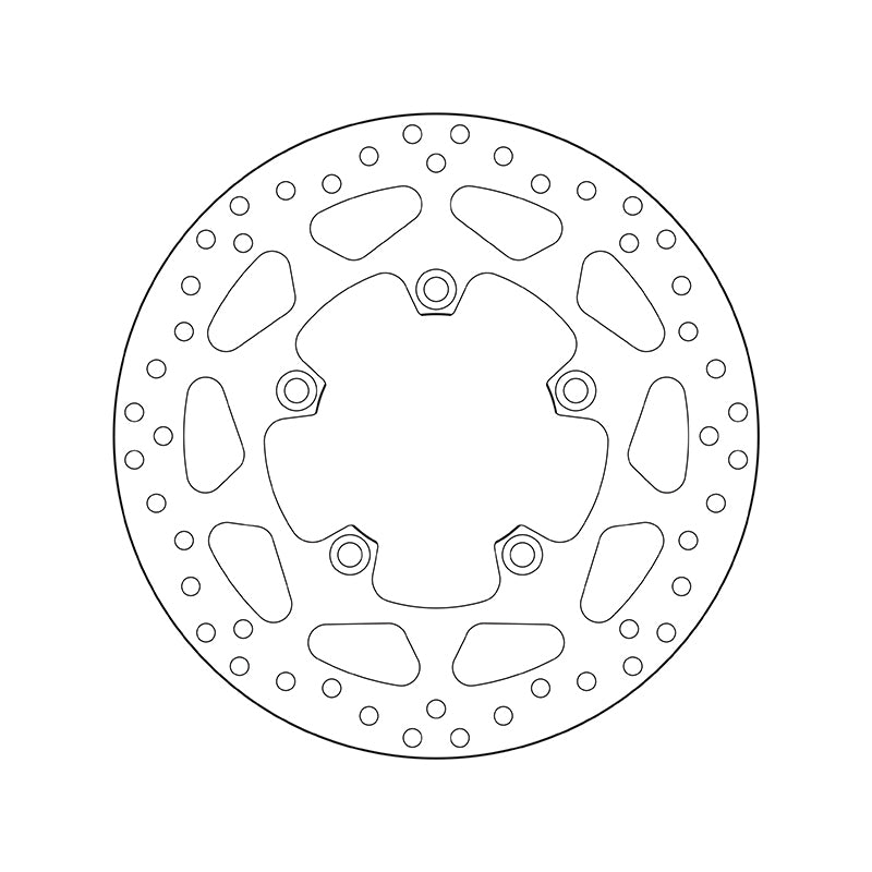 Triumph Tiger 1200 Explorer [BREMBO] - Disque de frein rigide rond série Oro