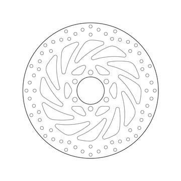 Ktm Duke 125 [BREMBO] - Disque de frein rigide rond Série Oro