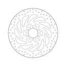 Ktm Duke 200 [BREMBO] - Disque de frein rigide rond Série Oro