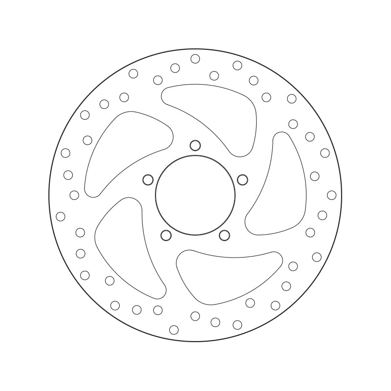 Ducati Desertx [BREMBO] - Series Oro round rigid brake disc