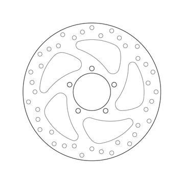 Ducati Desertx [BREMBO] - Serie Oro rund starr Bremsscheibe - 0