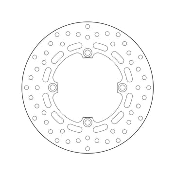 Honda Crf 1000 [BREMBO] - Disco freno rigido tondo Serie Oro - 0