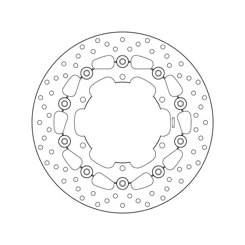 Yamaha Fjr 1300 [BREMBO] - Disco freno flottante tondo Serie Oro