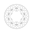 Yamaha Bt 1100 [BREMBO] - Disque de frein flottant rond série Oro