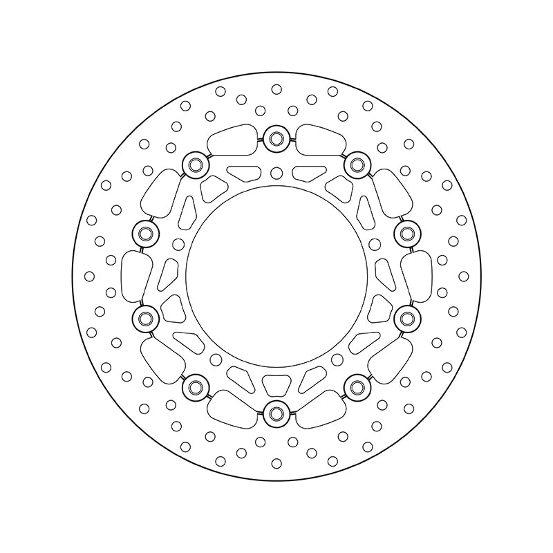 Yamaha Tracer 9 [BREMBO] - Disco freno flottante tondo Serie Oro