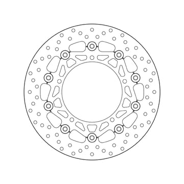 Yamaha Tracer 7 700 [BREMBO] - Series Oro round floating brake disc