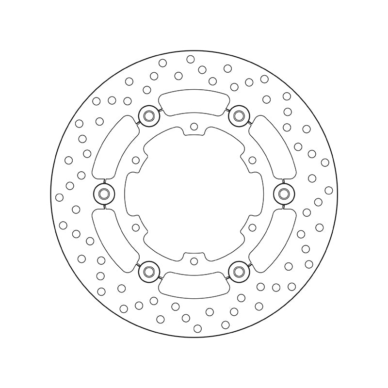 Ktm 1050 Adventure [BREMBO] - Series Oro round floating brake disc