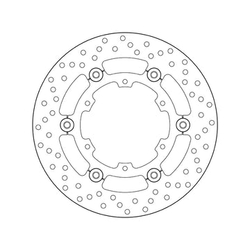 Ktm 1050 Adventure [BREMBO] - Disco freno flottante tondo Serie Oro
