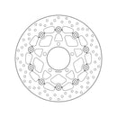 Kawasaki Kle 650 [BREMBO] - Disco freno flottante tondo Serie Oro