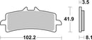 Triumph Tiger 900 Rally [BREMBO] - Street Sintermetall Bremsbeläge - 07BB37LA