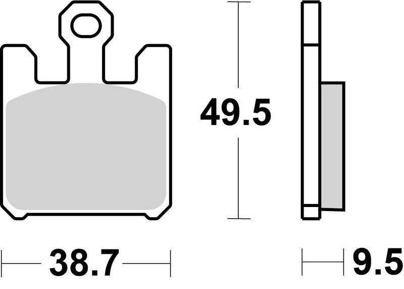 Kawasaki Vn 1600 Mean Streak [BREMBO] - Competition Carbon Ceramic Brake Pads - 07SU26RC