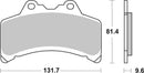 Yamaha Gts 1000 [BREMBO] - Street Carbon Keramik Bremsbeläge - 07YA3108
