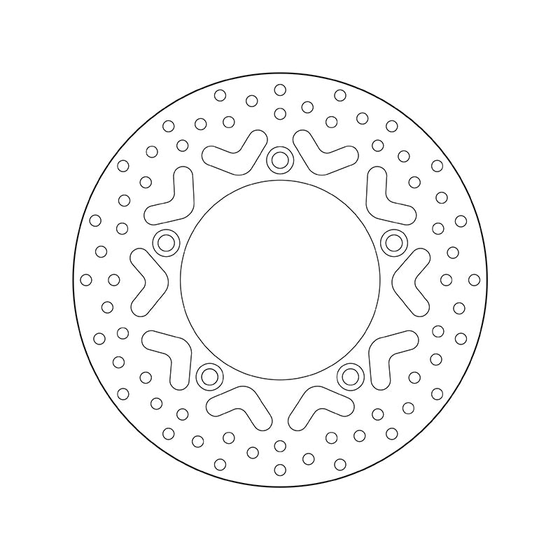 Kymco Ak 550 [BREMBO] - Series Oro rigid brake disc - 68B40794