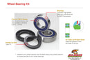Ktm Adventure 950 [ALL BALLS] - REAR WHEEL BEARING KIT FOR 640 LC4 '05, ADVENTURE 950 '04-05